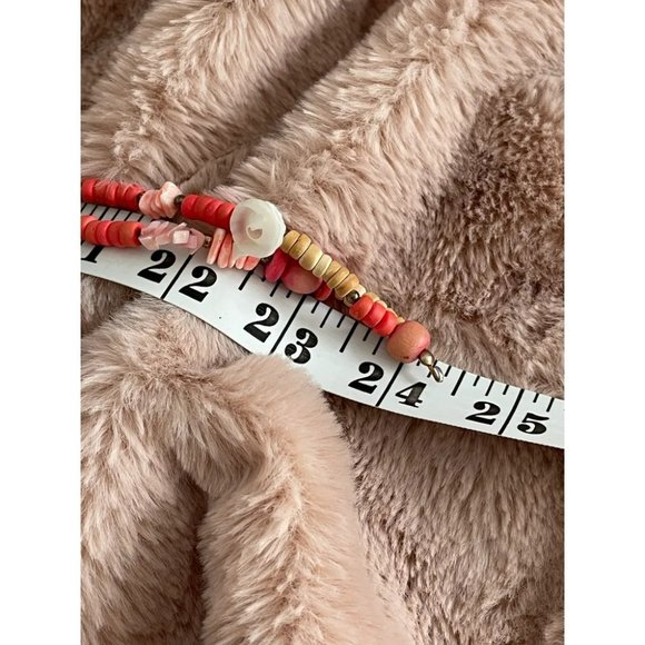 Vintage Double Stranded Beaded Seashell Necklace 🐚 - Picture 4 of 4